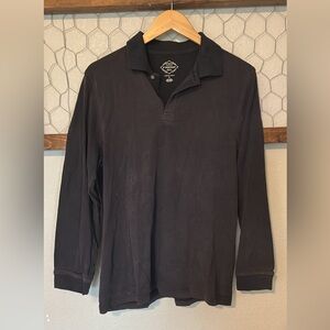 St. John's Bay Men's Dark Long Sleeve Shirt